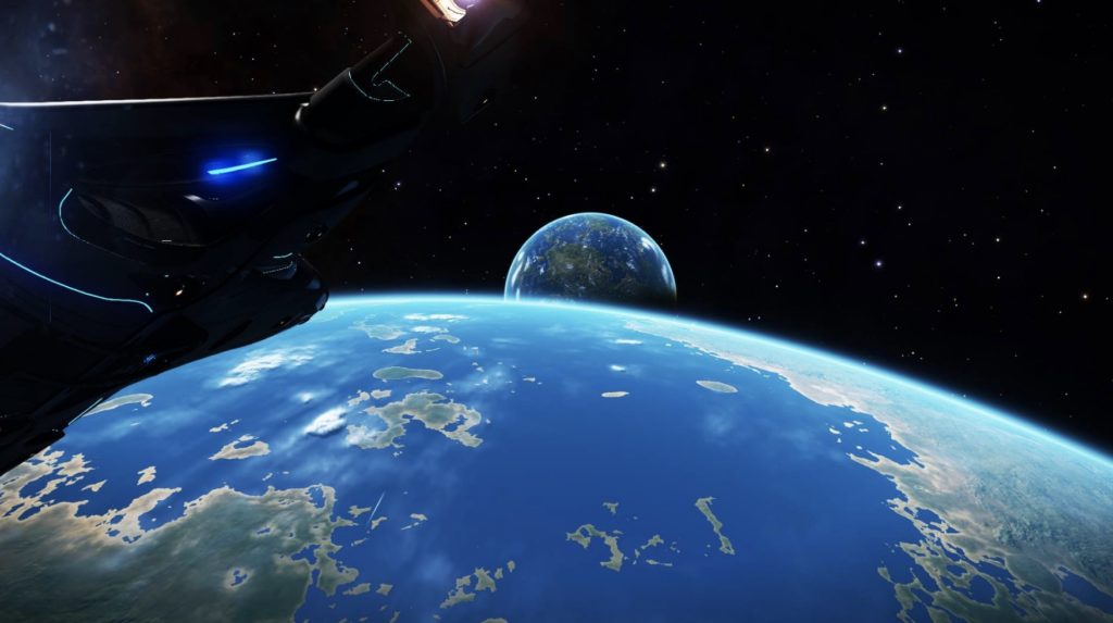 A Glimpse into a Future Earth Parallel Realities Splitting Dark & Light